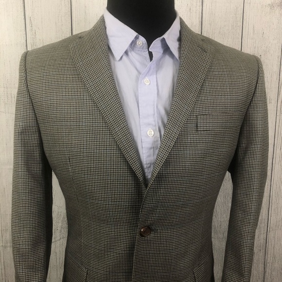 Lauren Ralph Lauren 40R Houndstooth Sports Coat